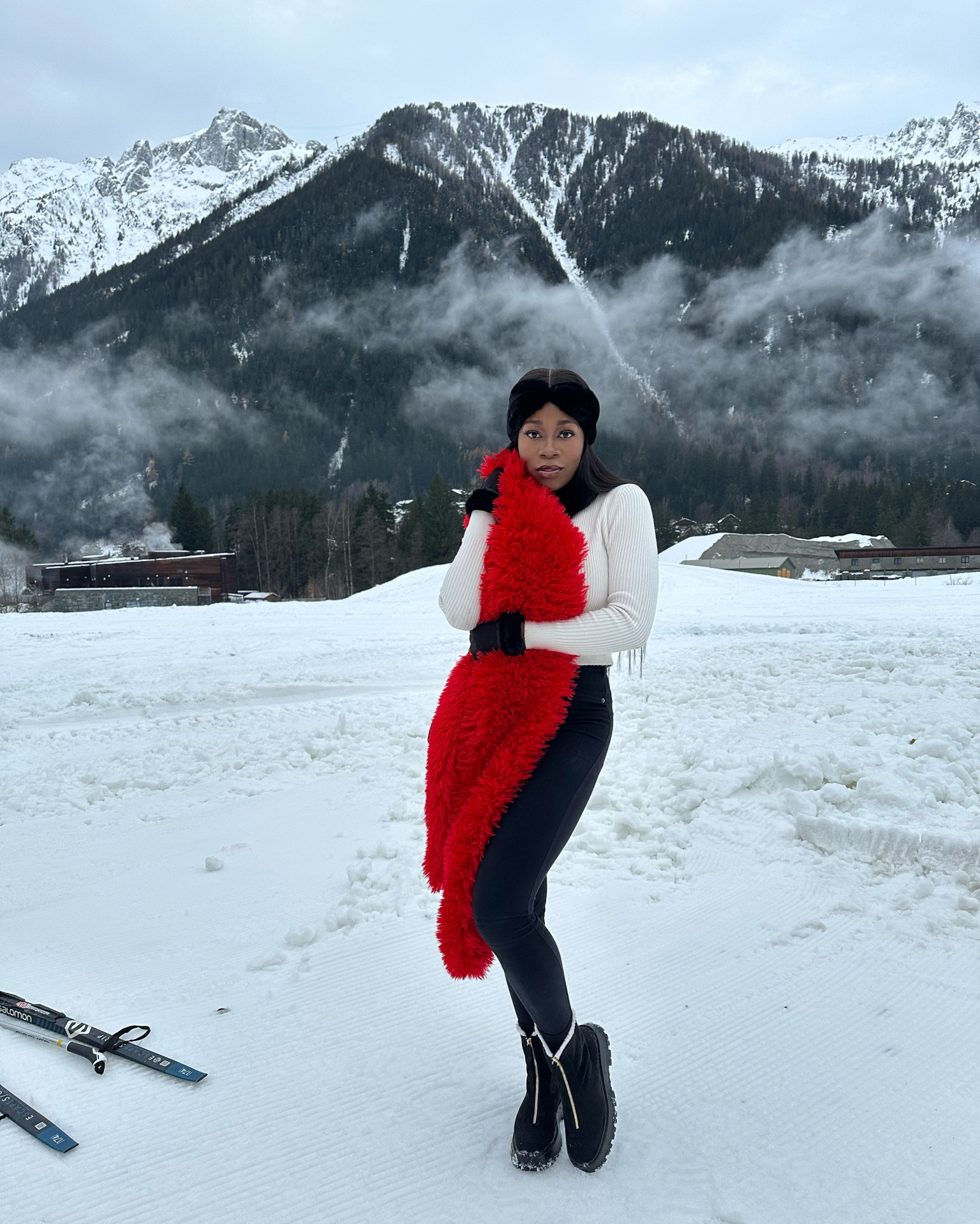 Baby it’s cold outside! ⛄️ #winteroutfits #scarf #cardigan 

#LTKtravel #LTKeurope #LTKSeasonal