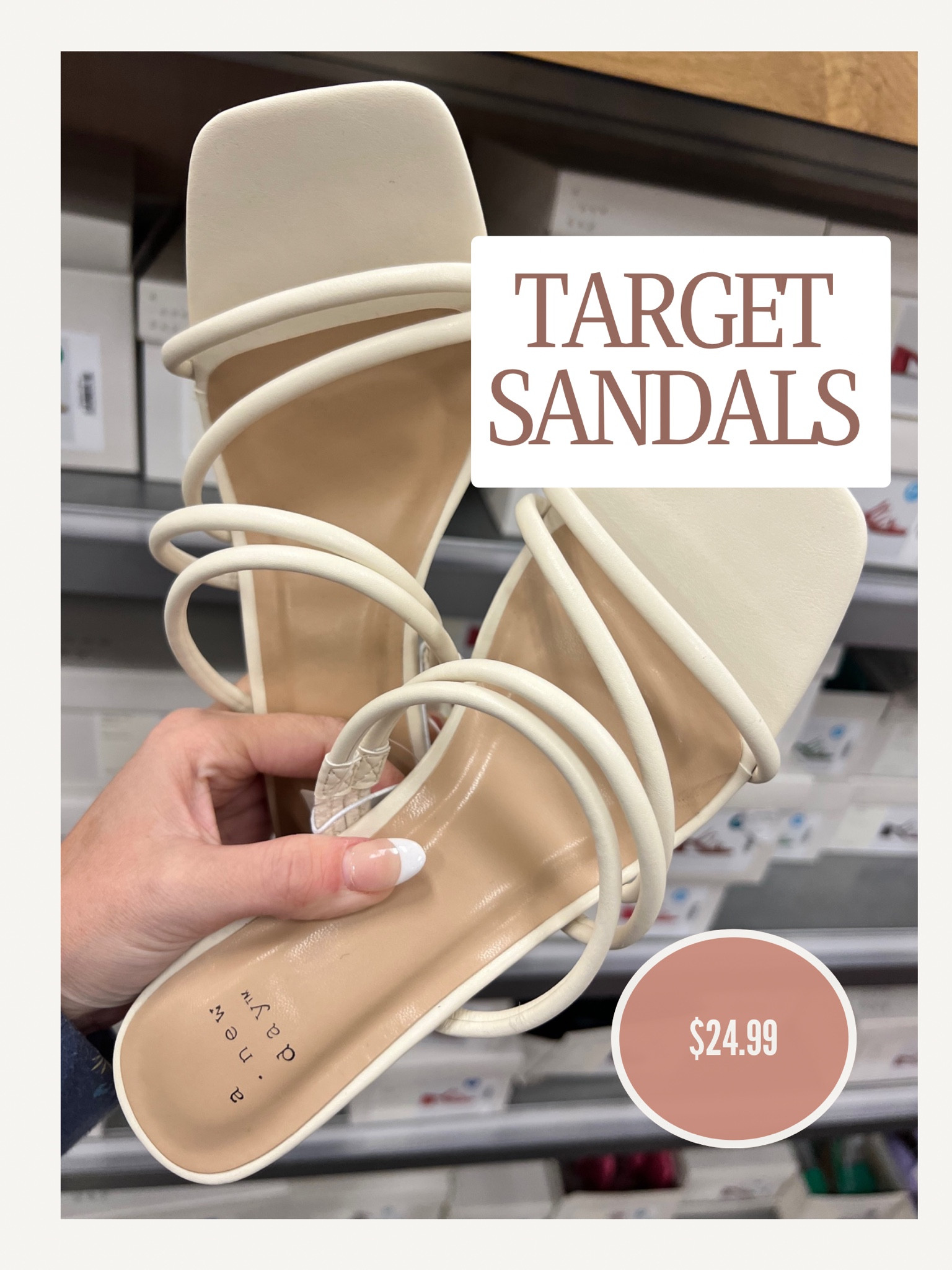 So many colors to choose from or collect!! Ady49 Blakely mule heel Target, women’s sandals strap be a new day, white summer spring memory foam

#LTKFind #LTKunder50 #LTKshoecrush