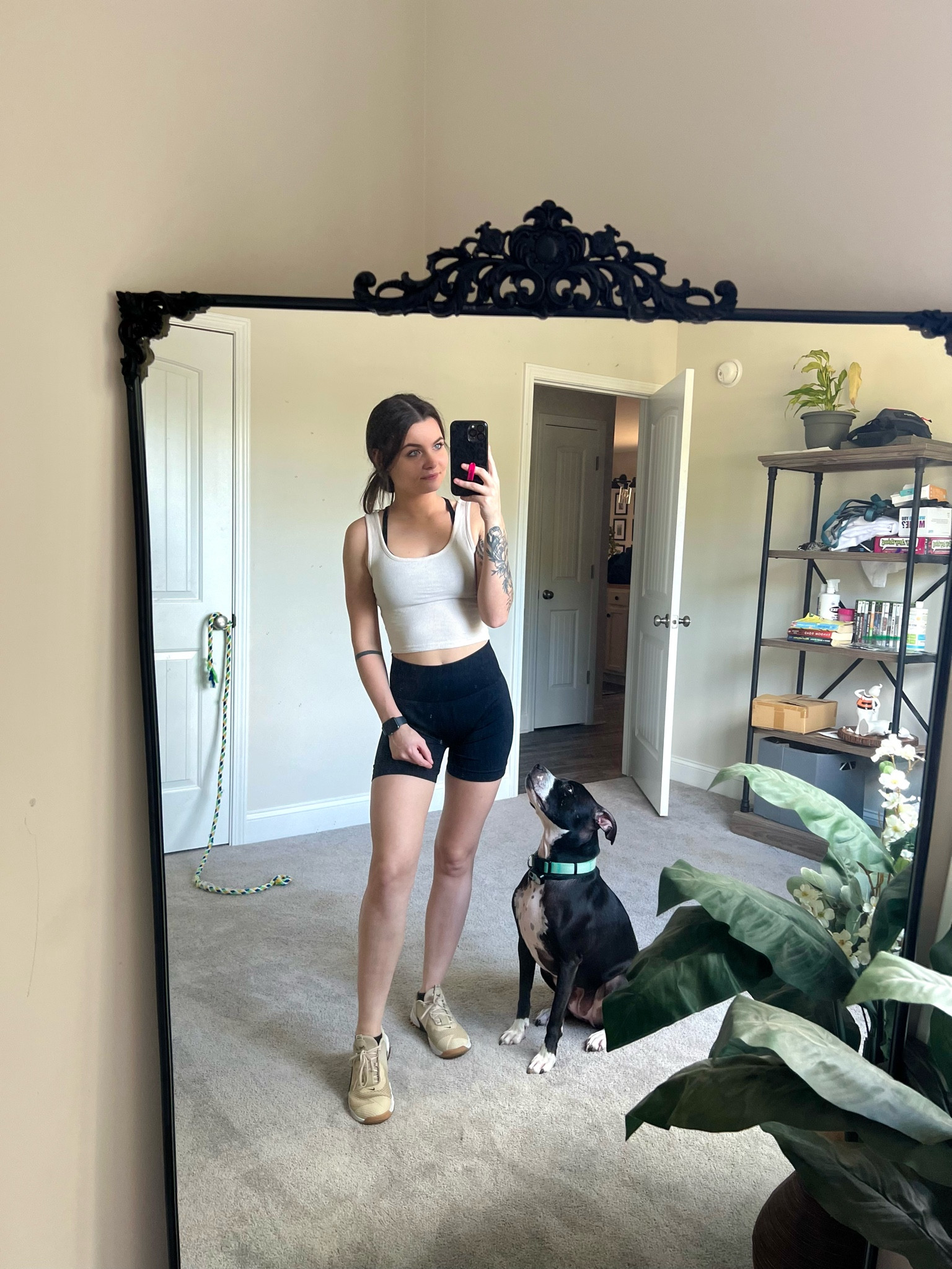 Two of my favorite workout pieces. Super comfy and I wear my biker shorts with big t shirts most of the time! I have this top in multiple colors 🥰

#LTKstyletip #LTKunder50