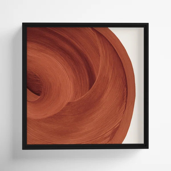 Affogato - Floater Frame Painting Print on Canvas | Wayfair North America