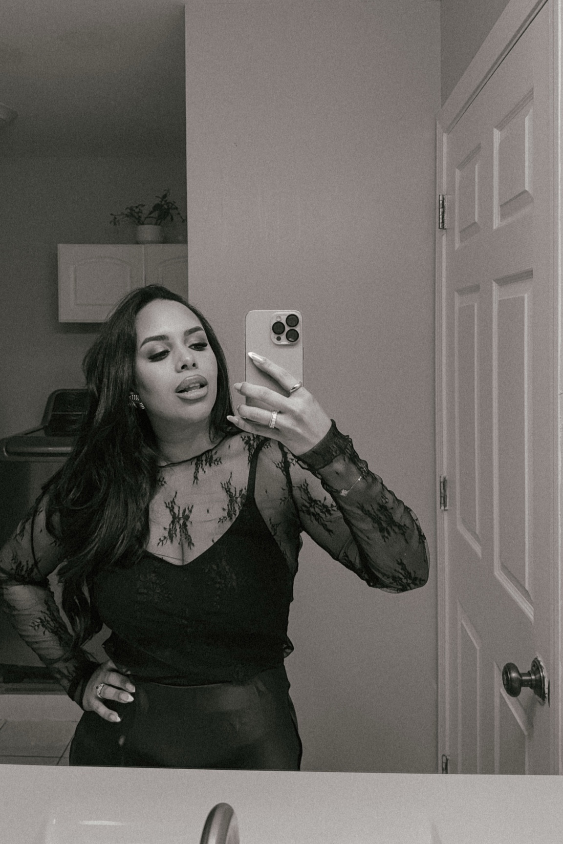 All black outfit for girls night!

Satin skirt, lace top, midsize outfit, winter outfit, feminine outfit, winter outfit inspo 

#LTKFindsUnder100 #LTKStyleTip #LTKMidsize