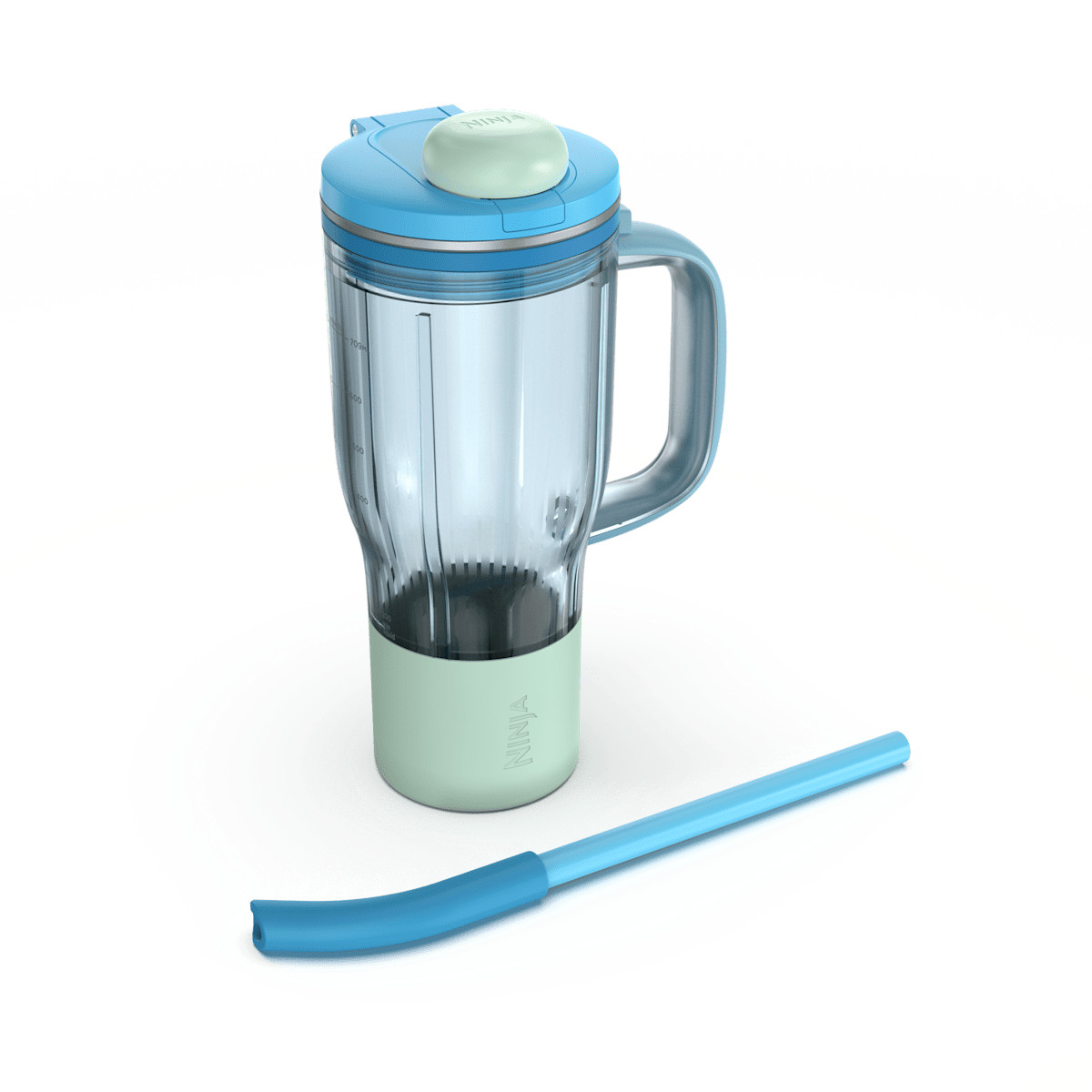 Ninja BlendBOSS 26oz Travel Tumbler and Straw in Blue Blender | XSKDB326LSBL | SharkNinja | SharkNinja