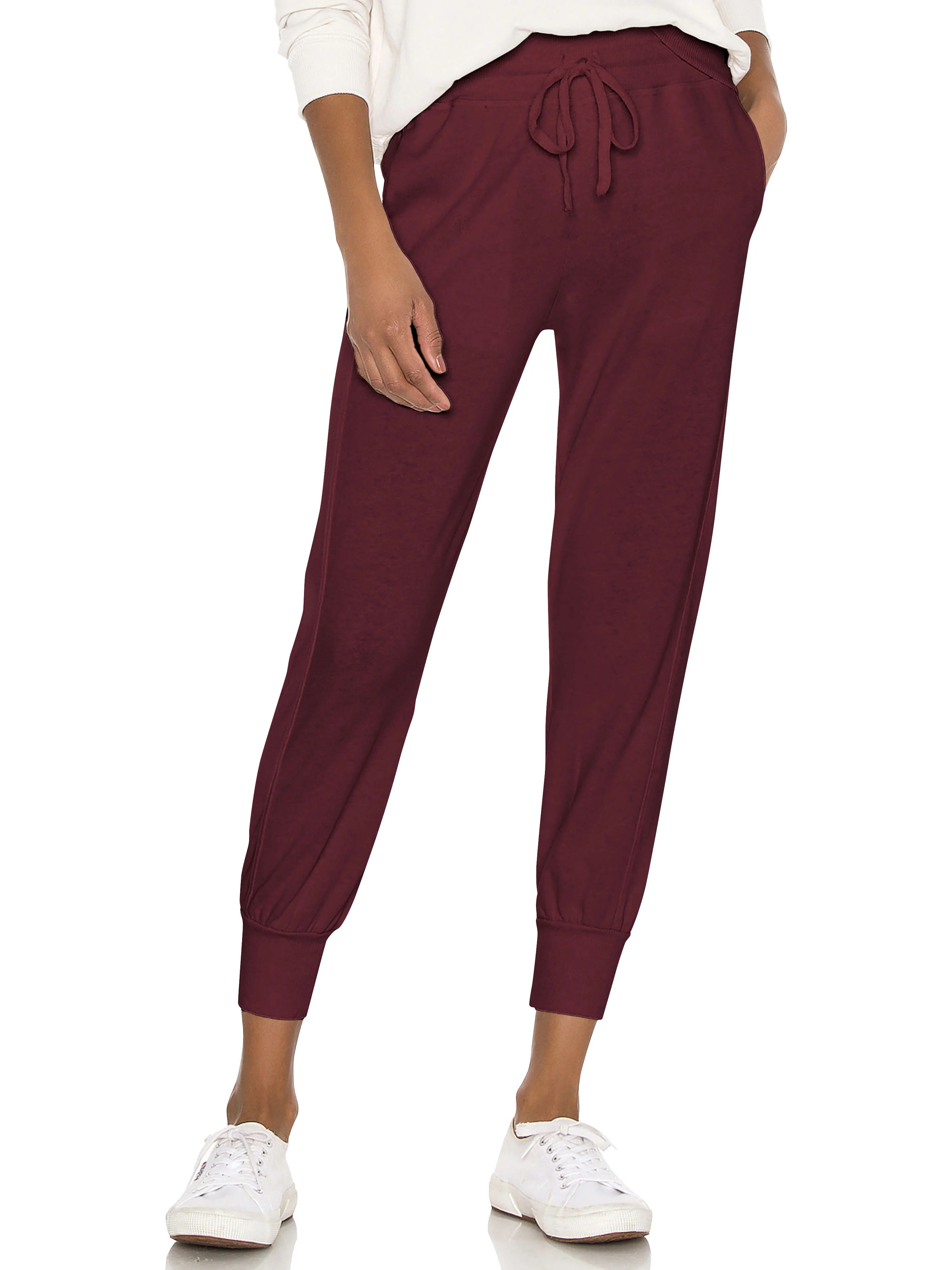 Ma Croix Women's Athleisure Soft Jogger Pants - Walmart.com | Walmart (US)