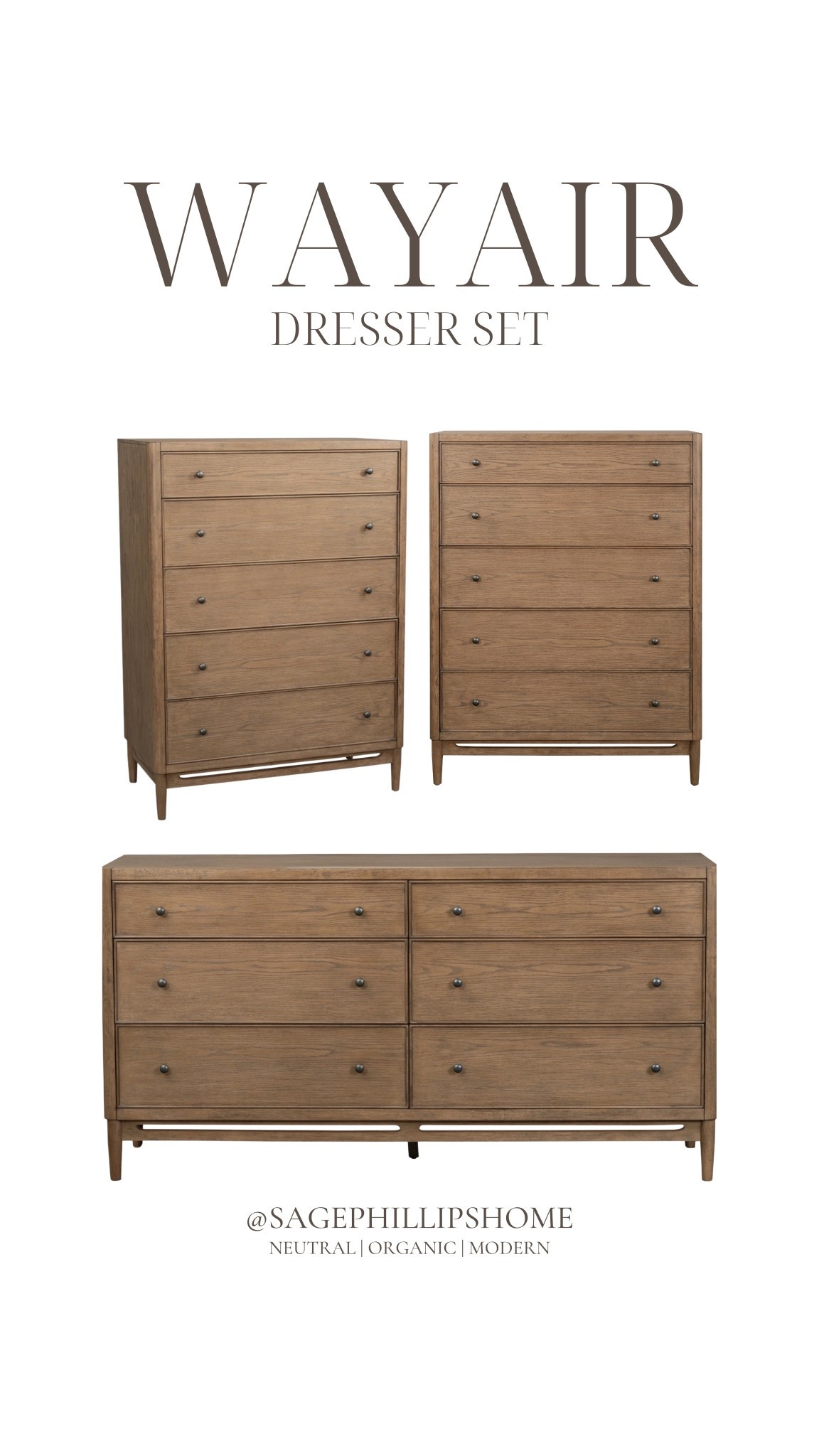 I’ve been on the hunt for the perfect dresser… and these stopped me mid-scroll 🤎

The tone?? that warm, earthy brown I’m always talking about. The shape is clean but still feels elevated… like simple in the best way. It’s giving that layered, collected look without even trying.

#LTKstyletip #LTKhome #LTKsale
