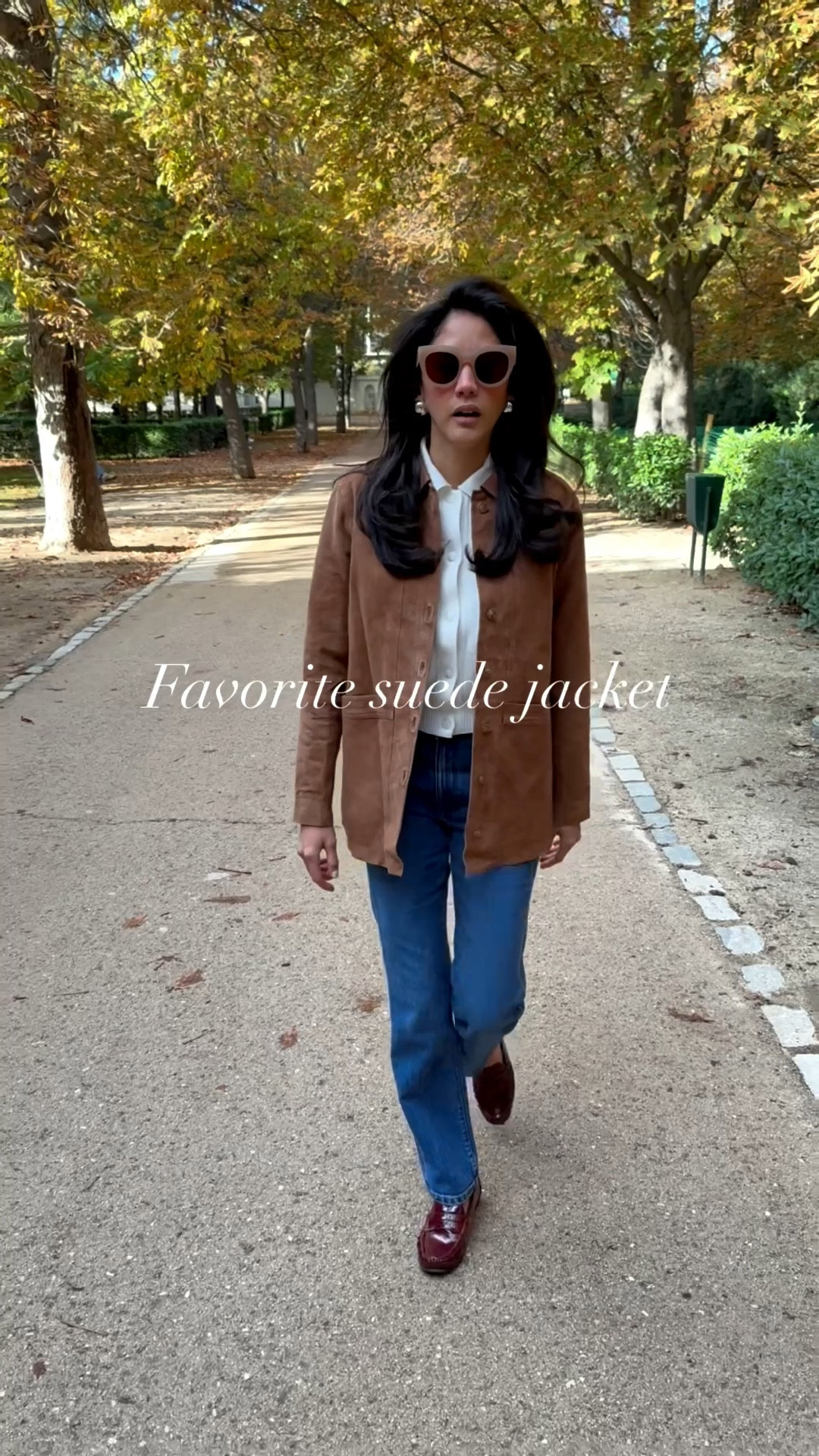 Fall relaxed look: Suede jacket, shirt sweater, jeans, loafers. Basic pieces that are probably already sitting in your closet. Wear it on the weekend, to the office and pack it for an easy to mix and match look for an upcoming trip. 

#LTKootd #LTKTravel #LTKWorkwear