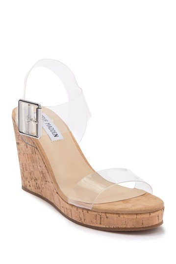 Bloom Clear Wedge Sandal | Nordstrom Rack