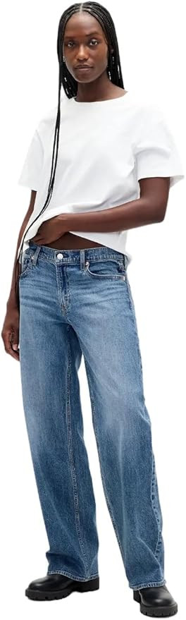 Gap Women's 90's Low Rise Loose Jeans | Amazon (US)