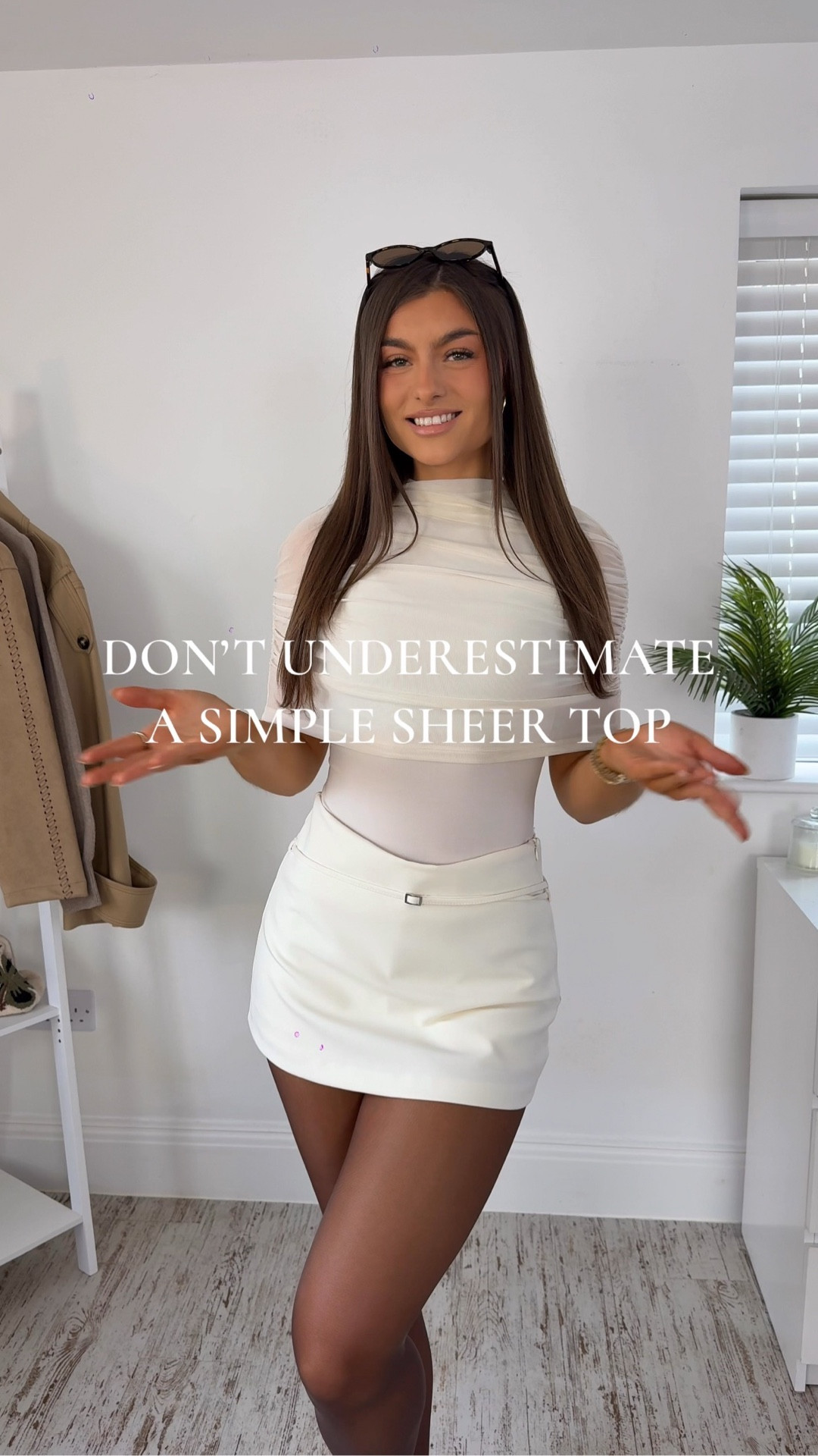 Don’t underestimate a simple sheer top! 🤍🌸 So so versatile and classic enough to be styled for any occasion - here’s some dressy, business, casual and smart casual inspo 😍 

#LTKspring #LTKeurope #LTKstyletip