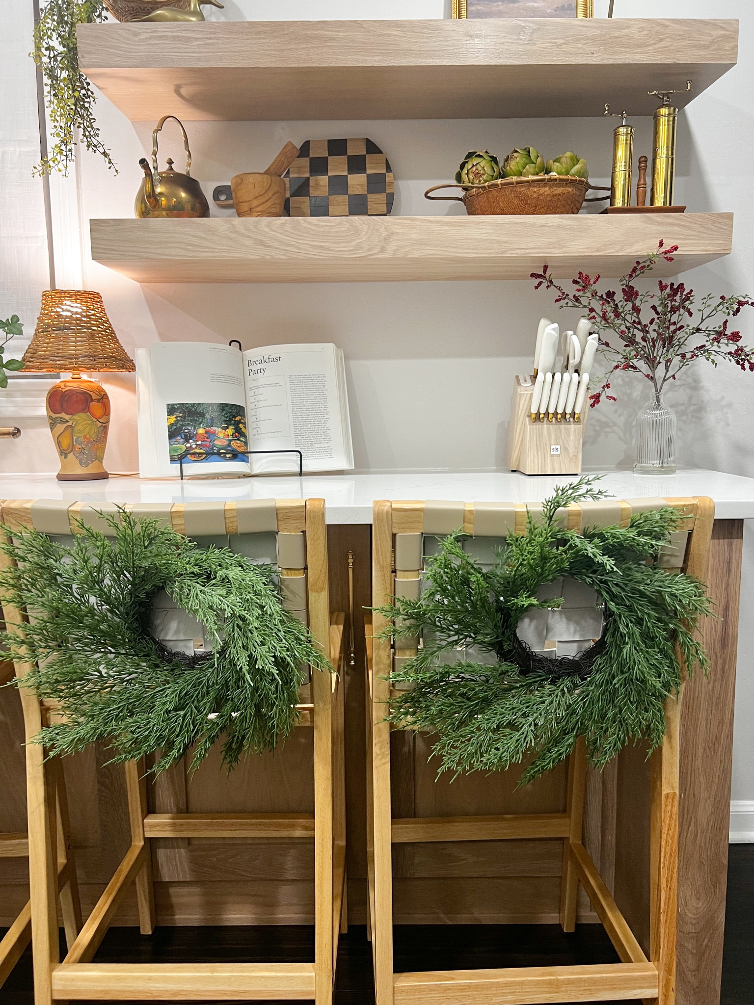 New holiday wreaths under $20 each! Perfect for barstools! 

#LTKHoliday #LTKHolidaySale #LTKhome