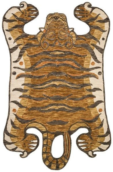Fante Loloi X Justina Blakeney Collection Gold Rug | Scout & Nimble