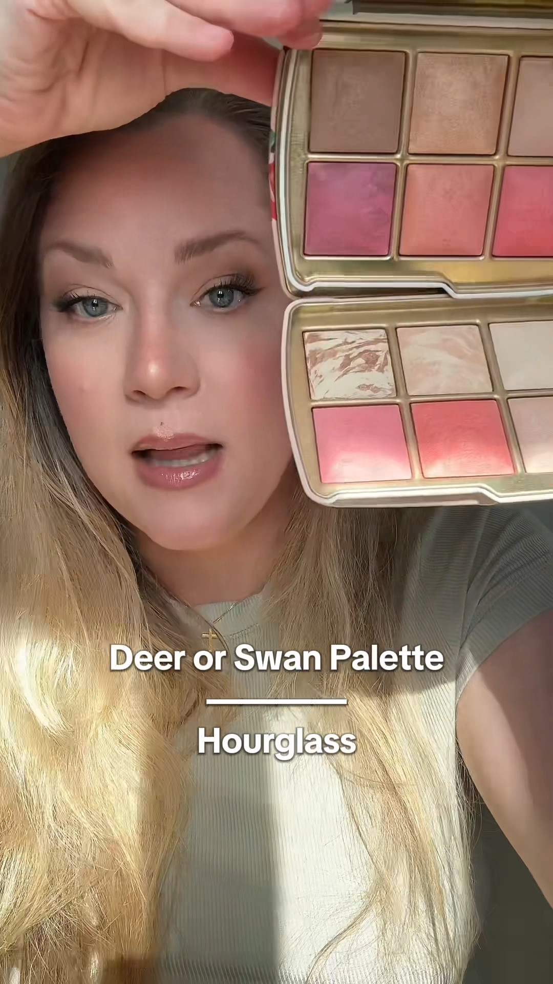 Deer vs Swan Hourglass Palette - which do you prefer? Hope this can help you decide!

#LTKBeauty