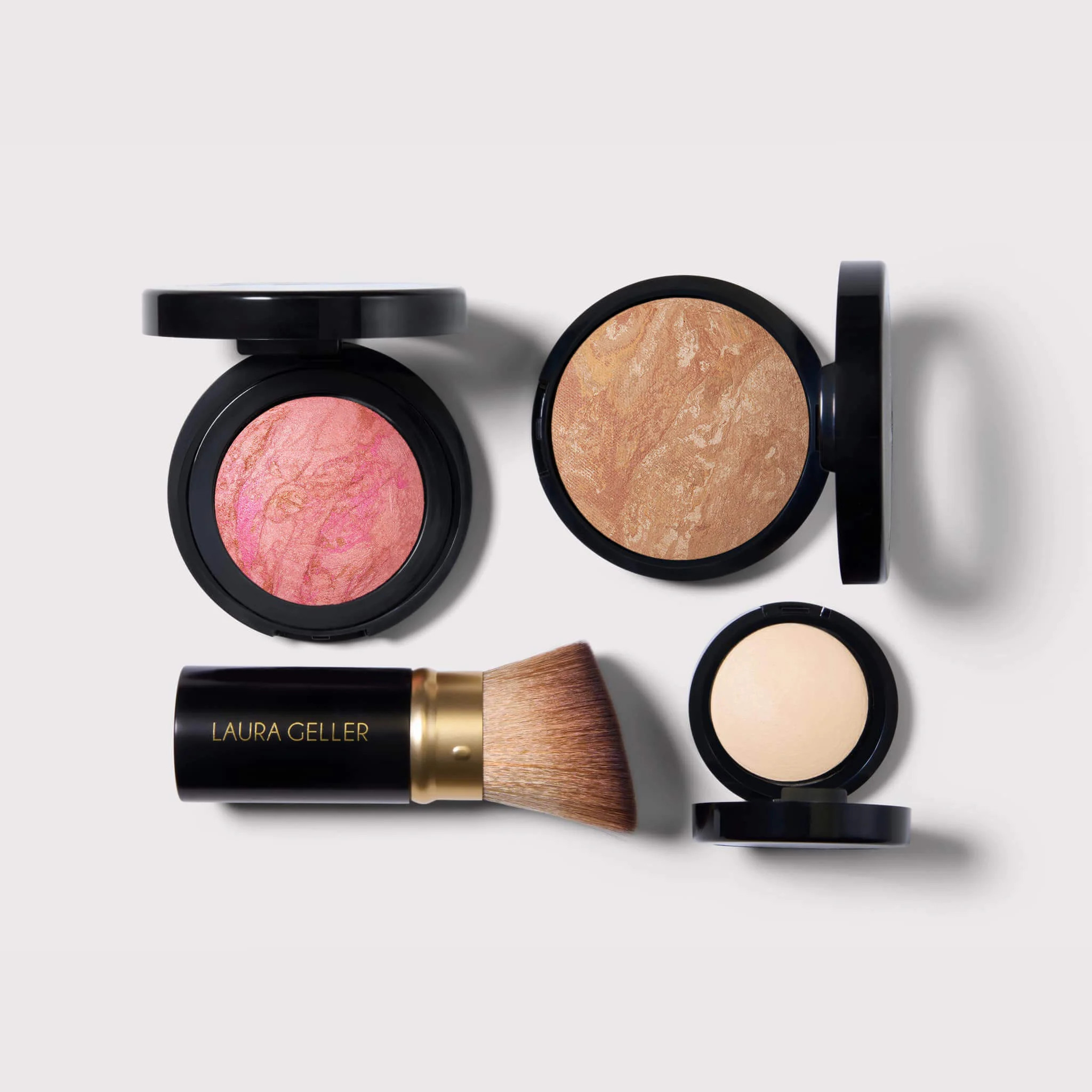 Daily Routine: Natural Finish Full Face Kit (4 PC) | Laura Geller