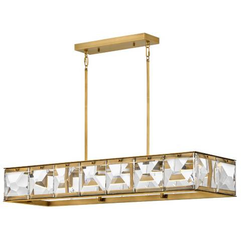 Jolie 45 1/4" Wide Brass Chandelier by Hinkley Lighting | Lamps Plus