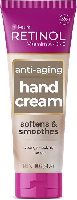 Retinol LIVAURA Anti-Aging Hand Cream \u2013 Lotion for Dry Cracked Hands, Best Moisturizing Hand... | Amazon (US)