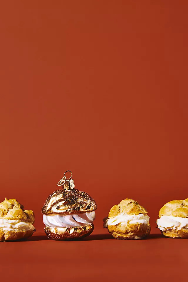 Cream Puff Ornament | Anthropologie (US)