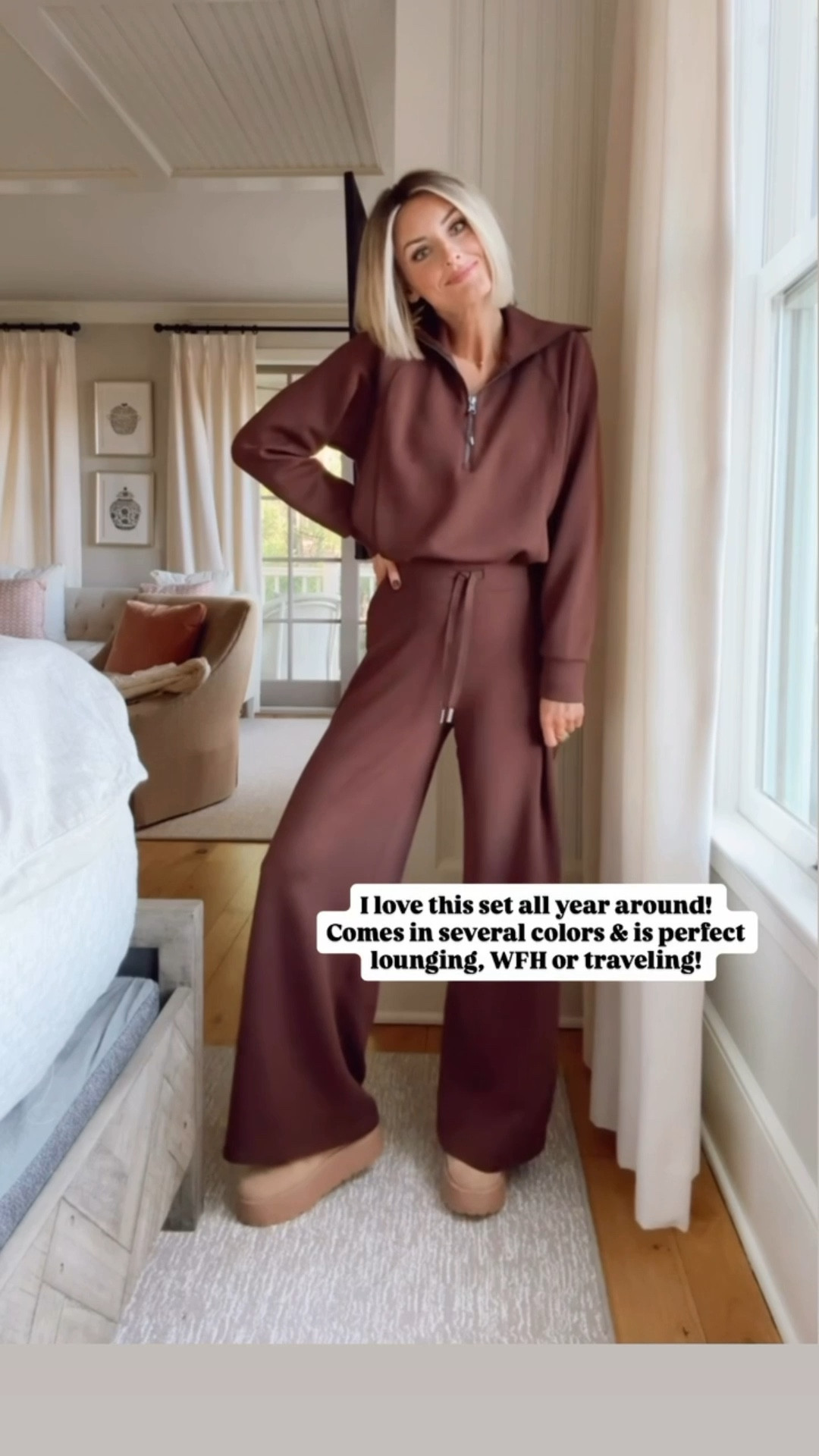 This lounge set has been one of my favorites over the years! I’ve gotten it in several colors! The material is amazing! It’s my go-to travel outfit! Use code BRITTANYXSPANX for 15% off! 

Loverly Grey, Spanx, loungewear, travel outfit, airport outfit, winter outfit, matching set 

#LTKTravel #LTKSeasonal