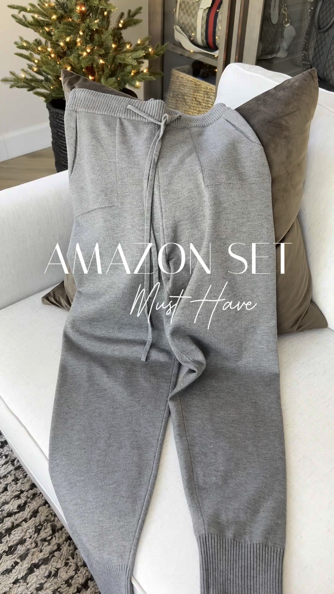 Two piece jogger set from Amazon 
A little heavier in weight and super soft 
High rise joggers ..set sz small
Sneakers and Uggs tts
Travel outfit, cozy at home, weekend jogger set, Amazon fashion finds @liveloveblank
#ltku #ltkstyletip

#LTKover40 #LTKU #LTKVideo