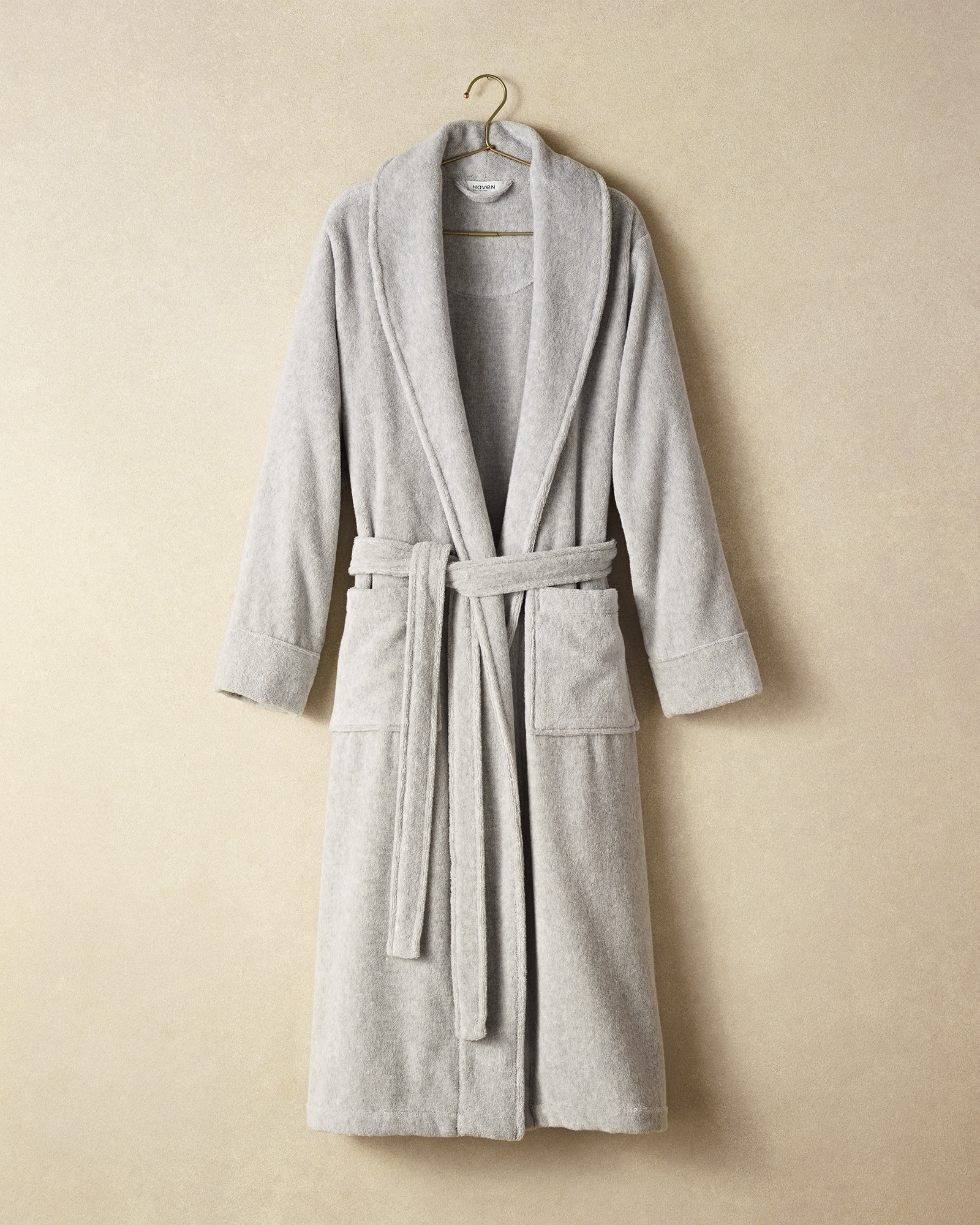 Plush Robe - Grey/Sky/Heather - Small Haven Well Within | Haven Well Within