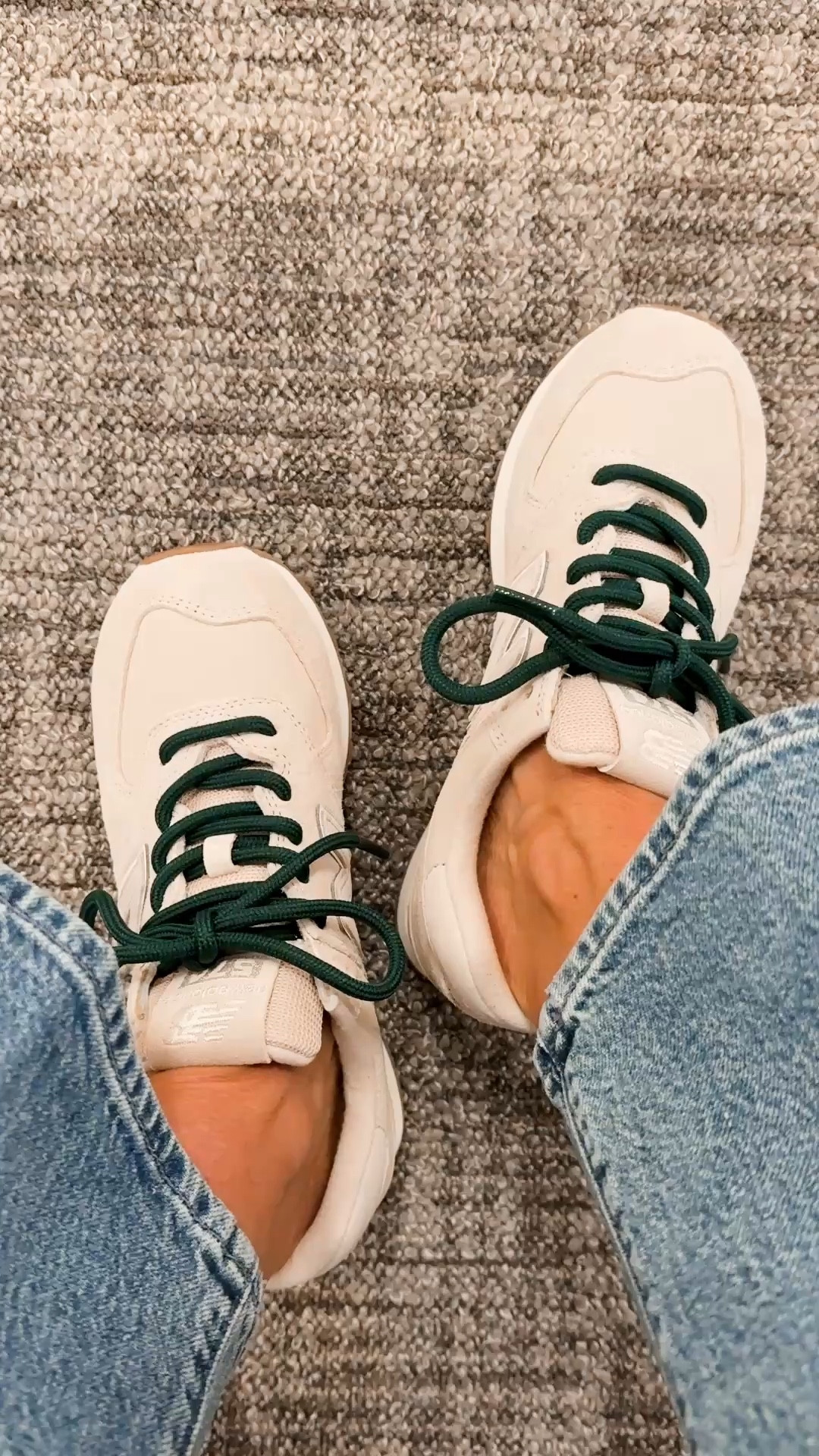 The most adorable pair of athletic sneakers! Love a fresh pair of new balance during the anniversary sale ￼

#LTKootd #LTKOver40 #LTKSaleAlert
