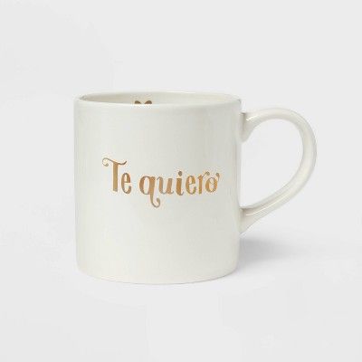 16oz Stoneware 'Te Quiero' Mug - Threshold™ | Target