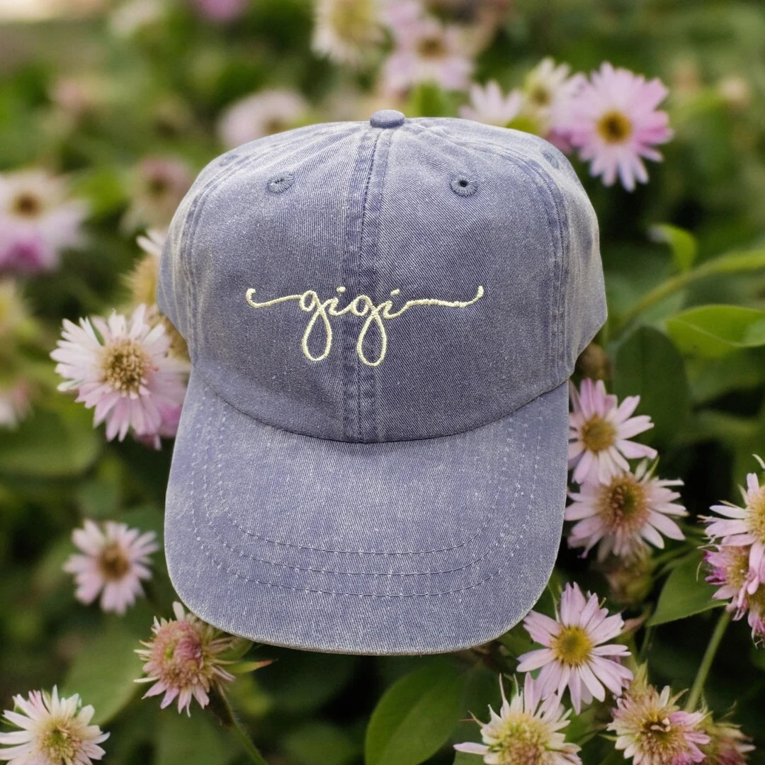 Embroidered Mama, Gigi, Grandma, Mommy, Nana Baseball Cap - Mama Hat, Gigi Hat - Custom Mother's ... | Etsy (US)