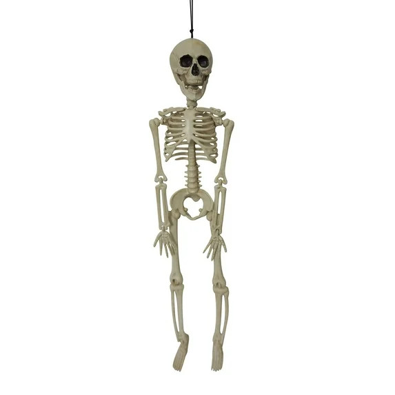 Halloween 16" Mini Poseable Skeleton Outdoor Decoration, by Way To Celebrate | Walmart (US)