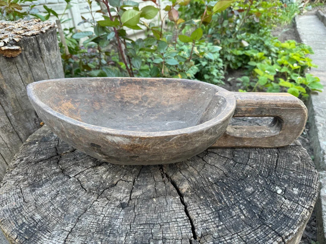 Antique wooden scoop - Ladle grains - Ethnic dipper - Rustic shovel - Farmhouse - Home decor - Ru... | Etsy (Global)