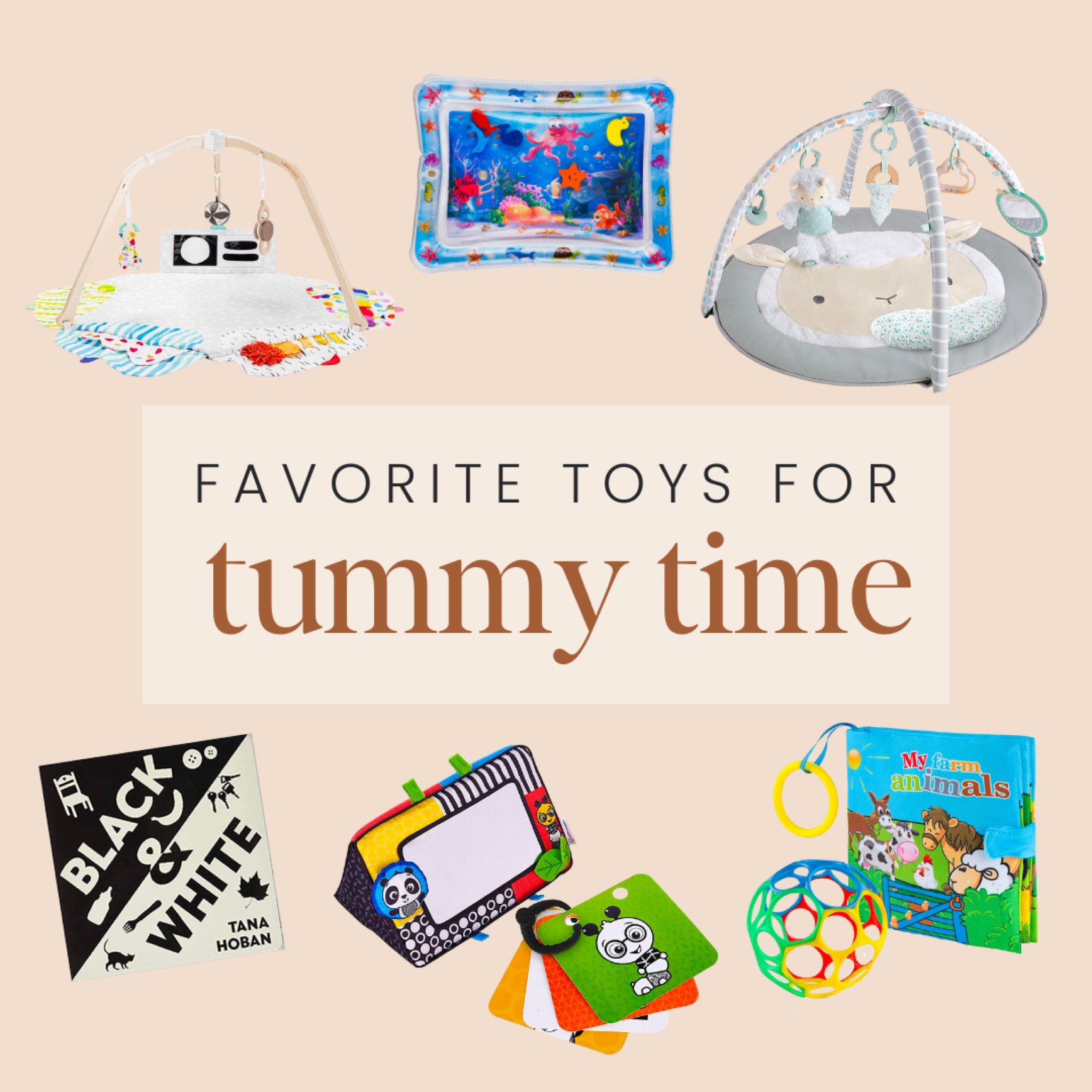 Some of my favorite tummy time toys that I used with my own & that I highly recommend to parents as a pediatric physical therapist! 

#LTKbaby #LTKbump #LTKGiftGuide
