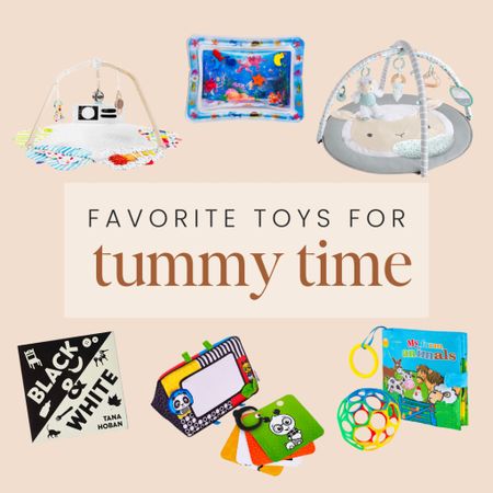 Some of my favorite tummy time toys that I used with my own & that I highly recommend to parents as a pediatric physical therapist! 

#LTKbaby #LTKbump #LTKGiftGuide