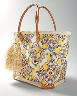 Lemon Beach Tote | White House Black Market