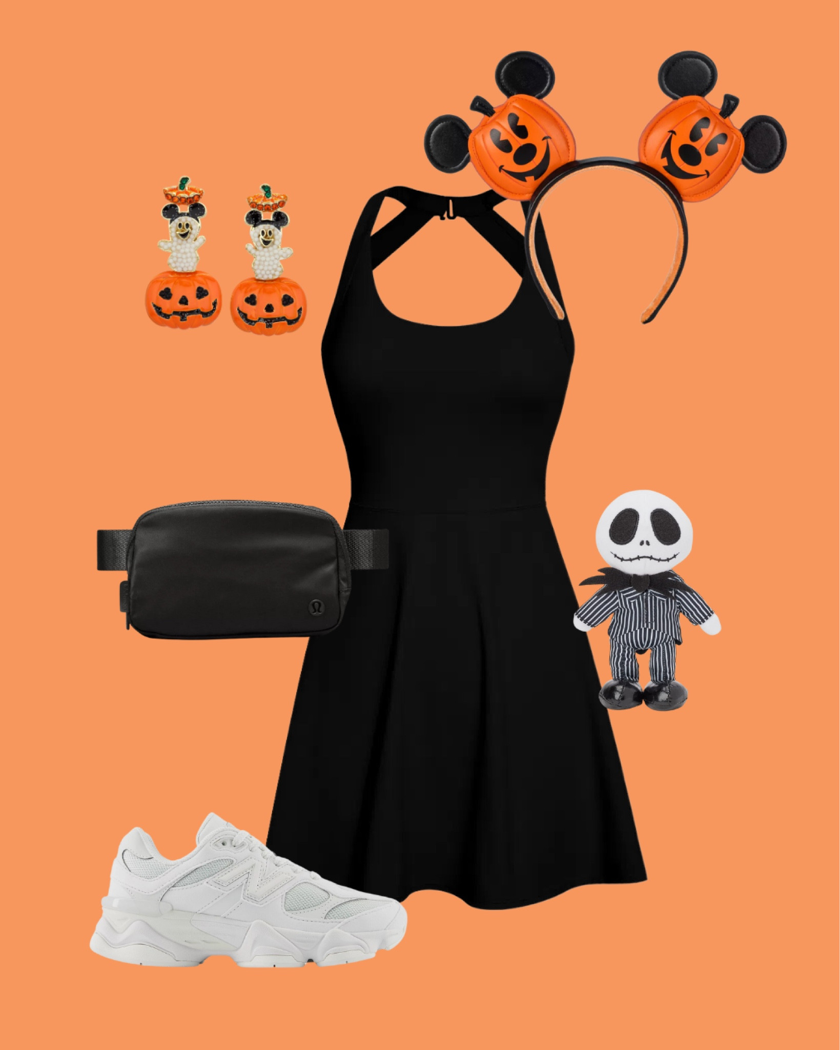 Disney Halloween athletic dress outfit idea for Walt Disney World 