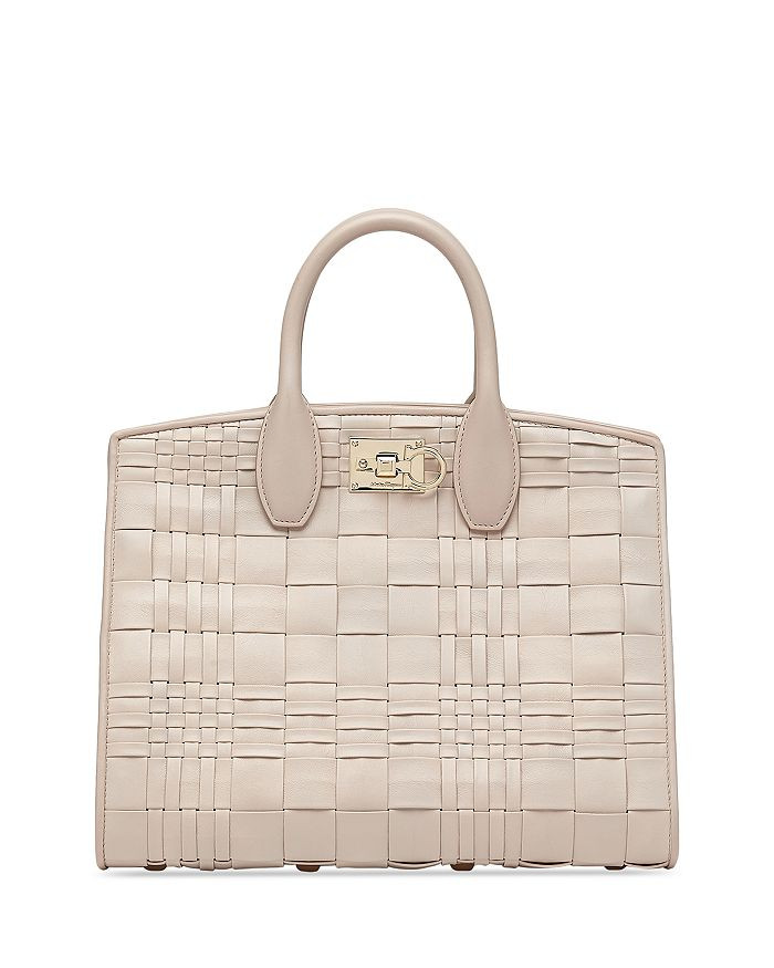 Studio Bag Woven Leather Satchel | Bloomingdale's (US)