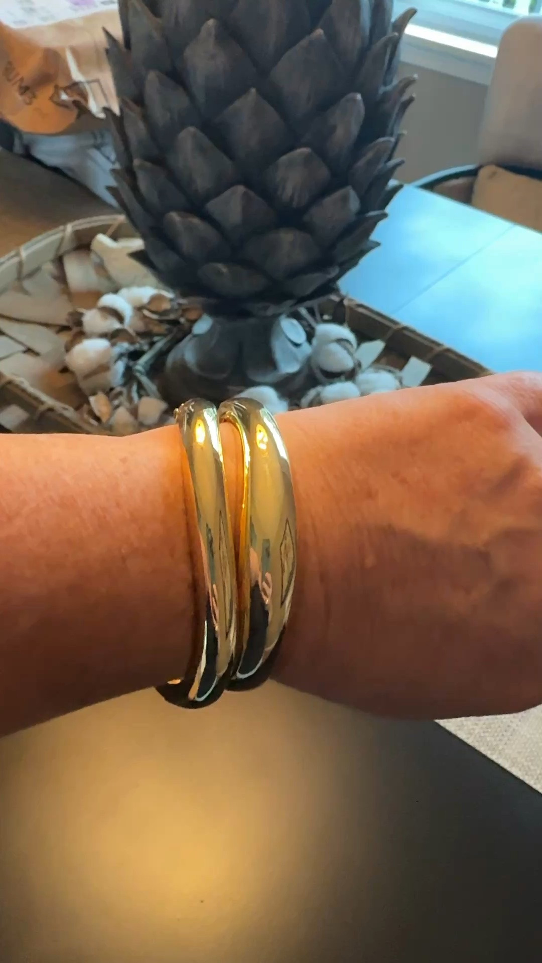 Upscale affordable jewelry. Gold tone thick bangle bracelets look great with all your fall fashion.
#LTKjewelry

Gold bangle bracelets, thick gold bangles, chunky gold bracelet, gold bangle stack, stacking bracelets, gold bracelet stack for women, statement bracelet, bold gold jewelry, everyday gold bracelet