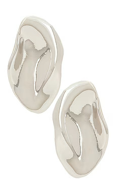 Casa Clara Mahina Earrings in Metallic from Revolve.com | Revolve Clothing (Global)