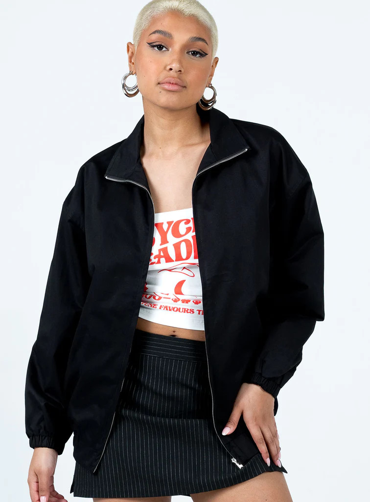 Zakariah Jacket Black | Princess Polly US