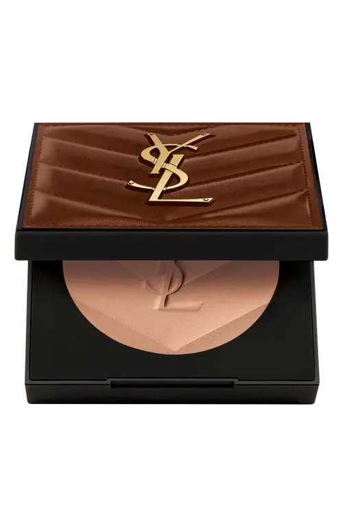 Yves Saint Laurent All Hours Hyper Bronzer Ultimate Couture Clutch in 01 Light Sepia at Nordstrom | Nordstrom