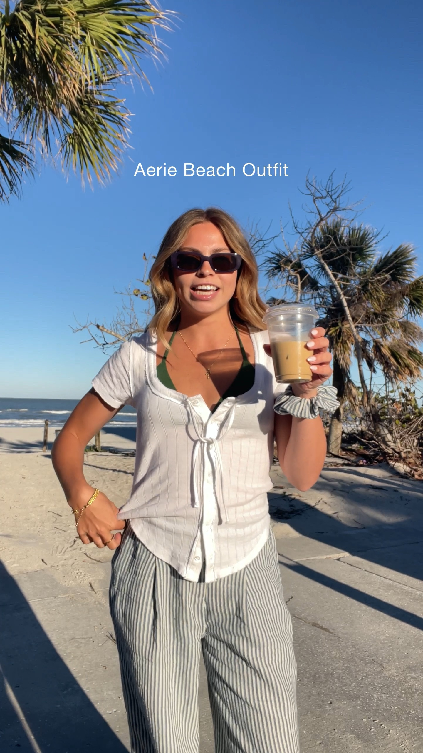 @Aerie has the cutest pieces that are so comfortable for this spring and warmer weather ahead! been loving their bikinis for spring break ☀️Outfit details linked in my LTK! #AerieREAL #AeriePartner #ad #VacationOutfits #VacationOOTD

#LTKSwim #LTKSeasonal #LTKTravel