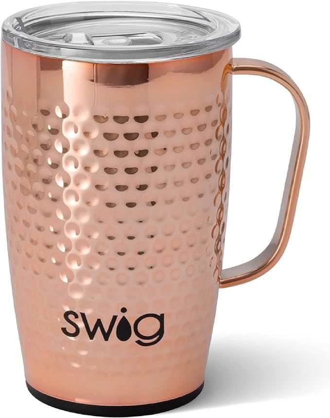 Swig Life 18oz Hot Toddy Travel Mug with Handle and Lid, Stainless Steel, Cup Holder Friendly, Tr... | Amazon (US)