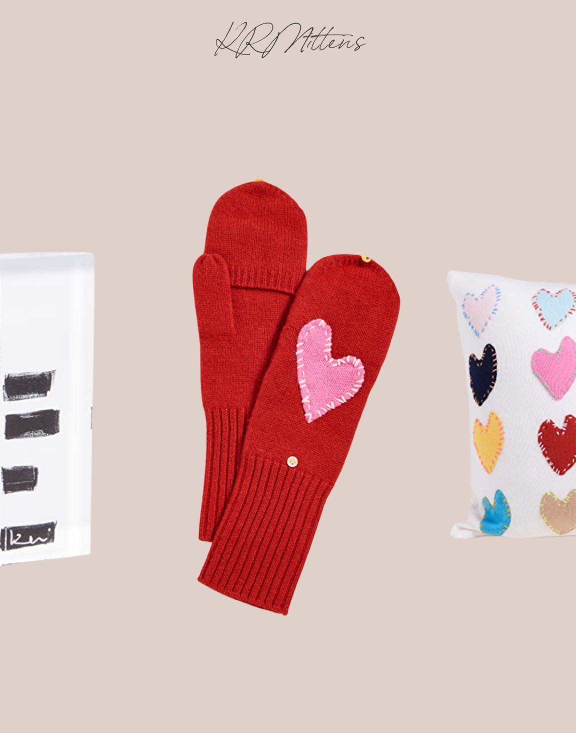 Heart mittens ❤️ Kerri Rosenthal 