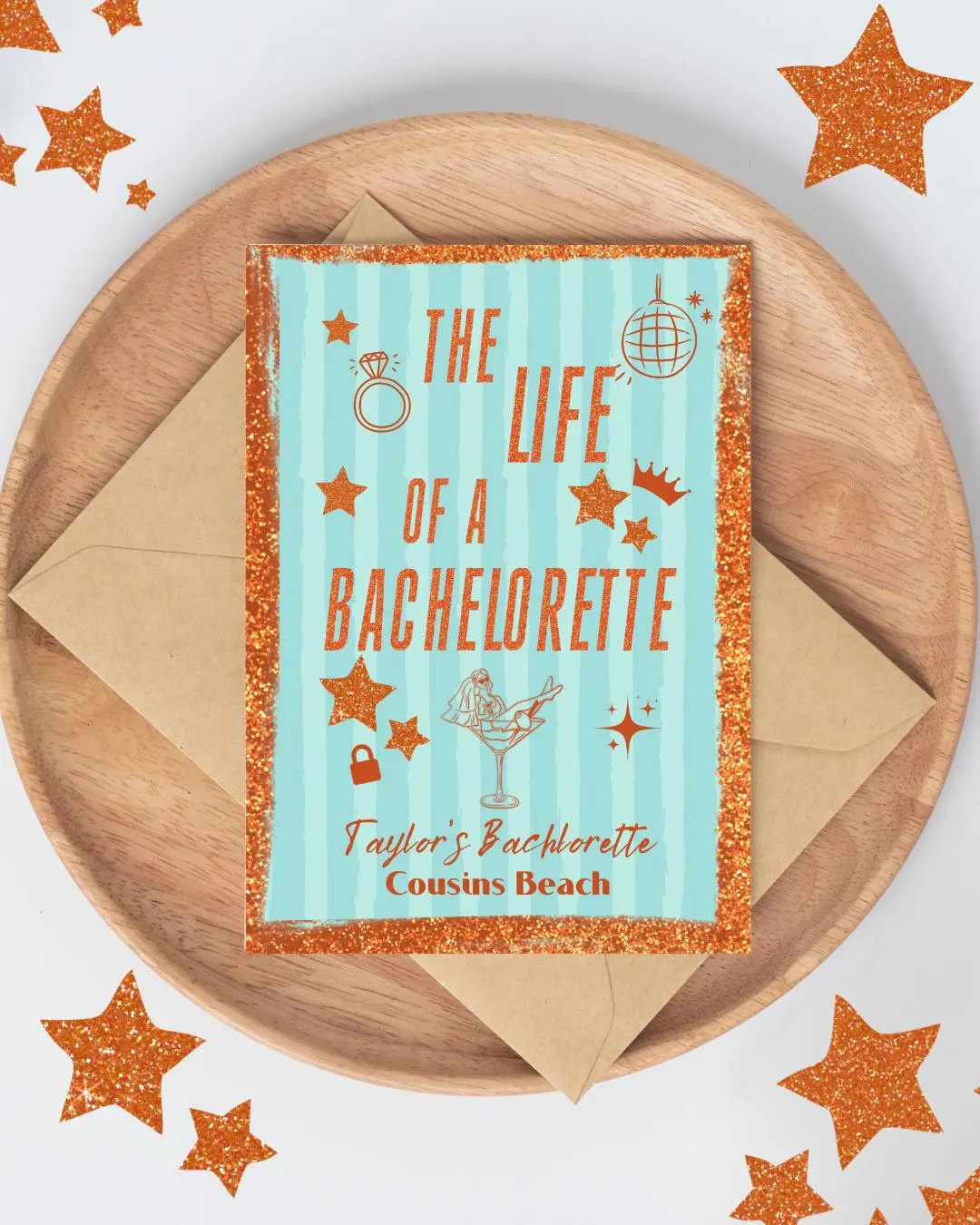 The Life of a Bachelorette Invitation Template | Editable Canva Itinerary | Printable Weekend Sch... | Etsy (US)