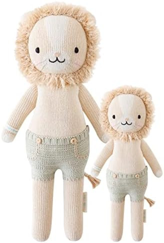 Amazon.com: cuddle + kind Sawyer The Lion Doll - Lovingly Handcrafted Dolls for Nursery Decor, Fa... | Amazon (US)