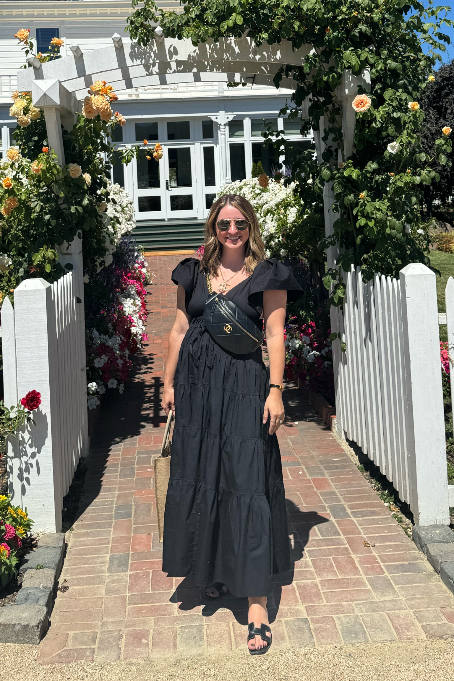The perfect little black dress for winery tours! This dress is now on major markdown! Sizes are going fast

#LTKSeasonal #LTKSaleAlert