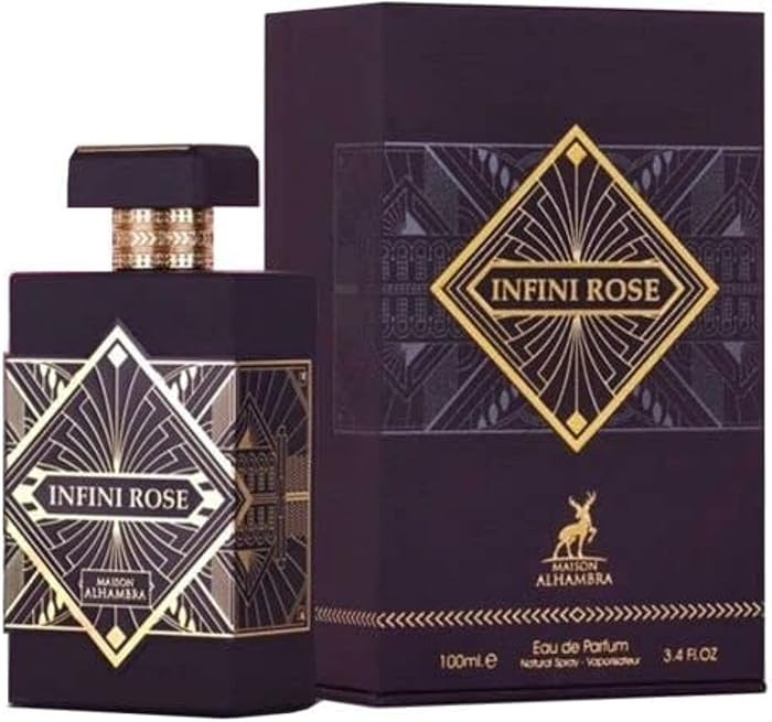 Infini Rose by Maison Alhambra for Unisex - 3.4 oz EDP Spray | Amazon (US)
