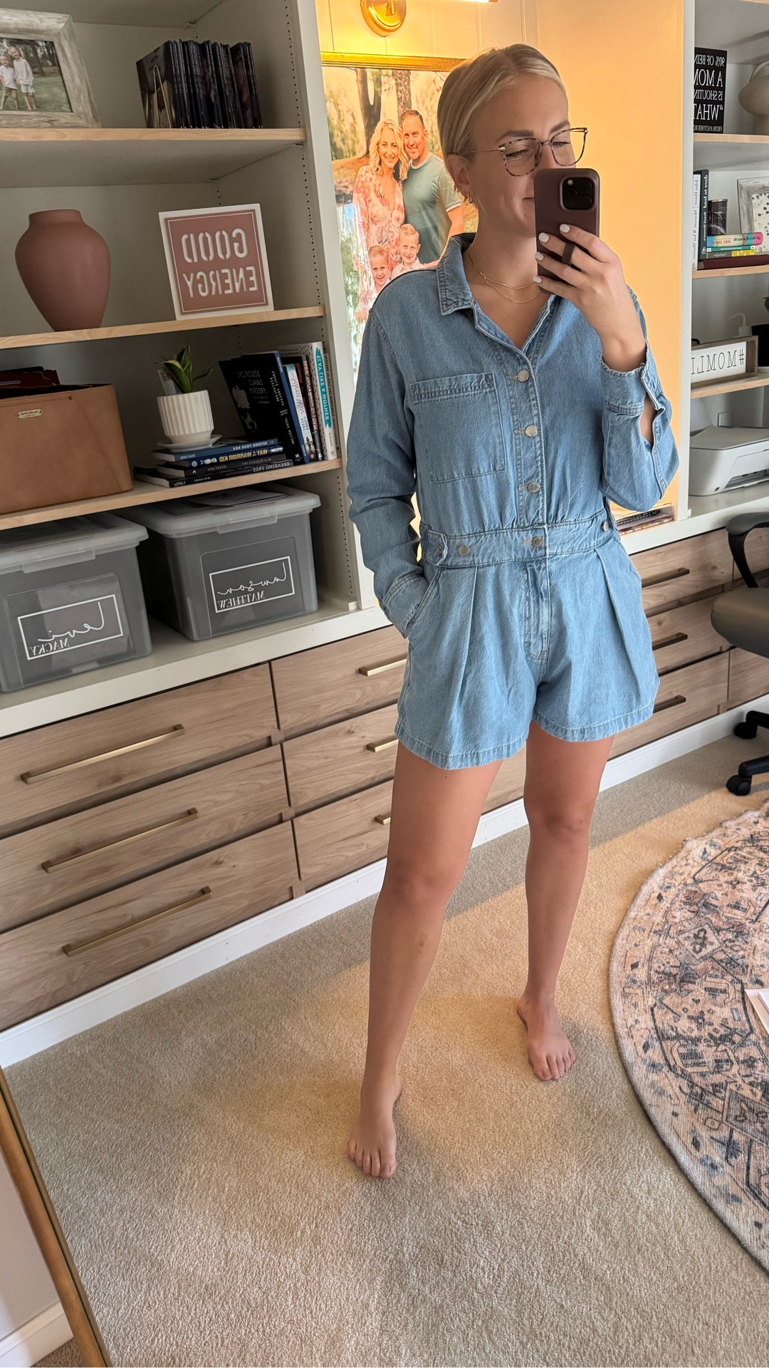 How cute is this one piece denim outfit? I loveeee it. It’s super comfy and easy to throw on. Could be great for a country concert too! 

I sized up one which is why I think it’s comfy! 

#LTKFindsUnder50 #LTKTall #LTKStyleTip