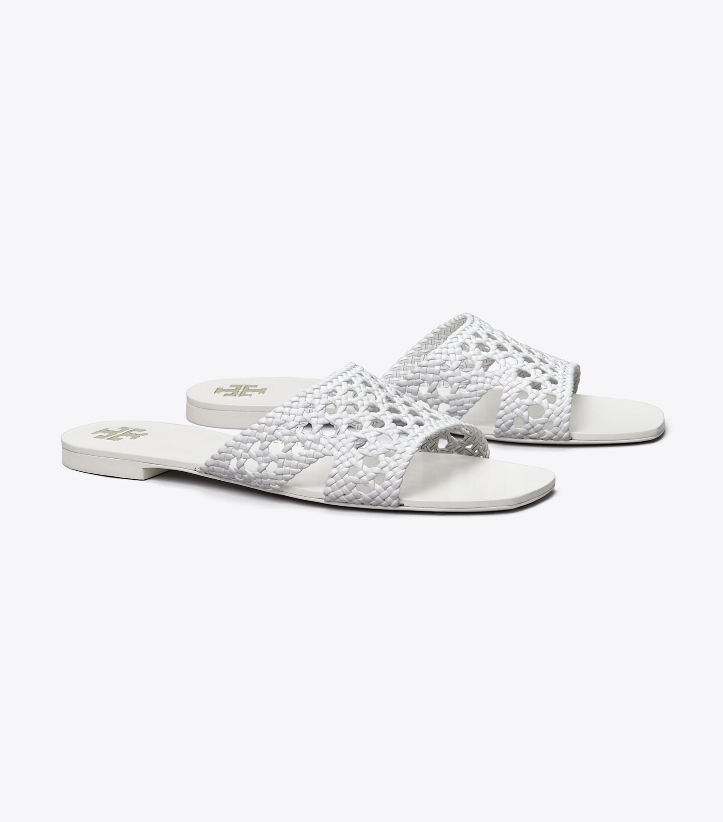 WOVEN FLAT SLIDE | Tory Burch (US)