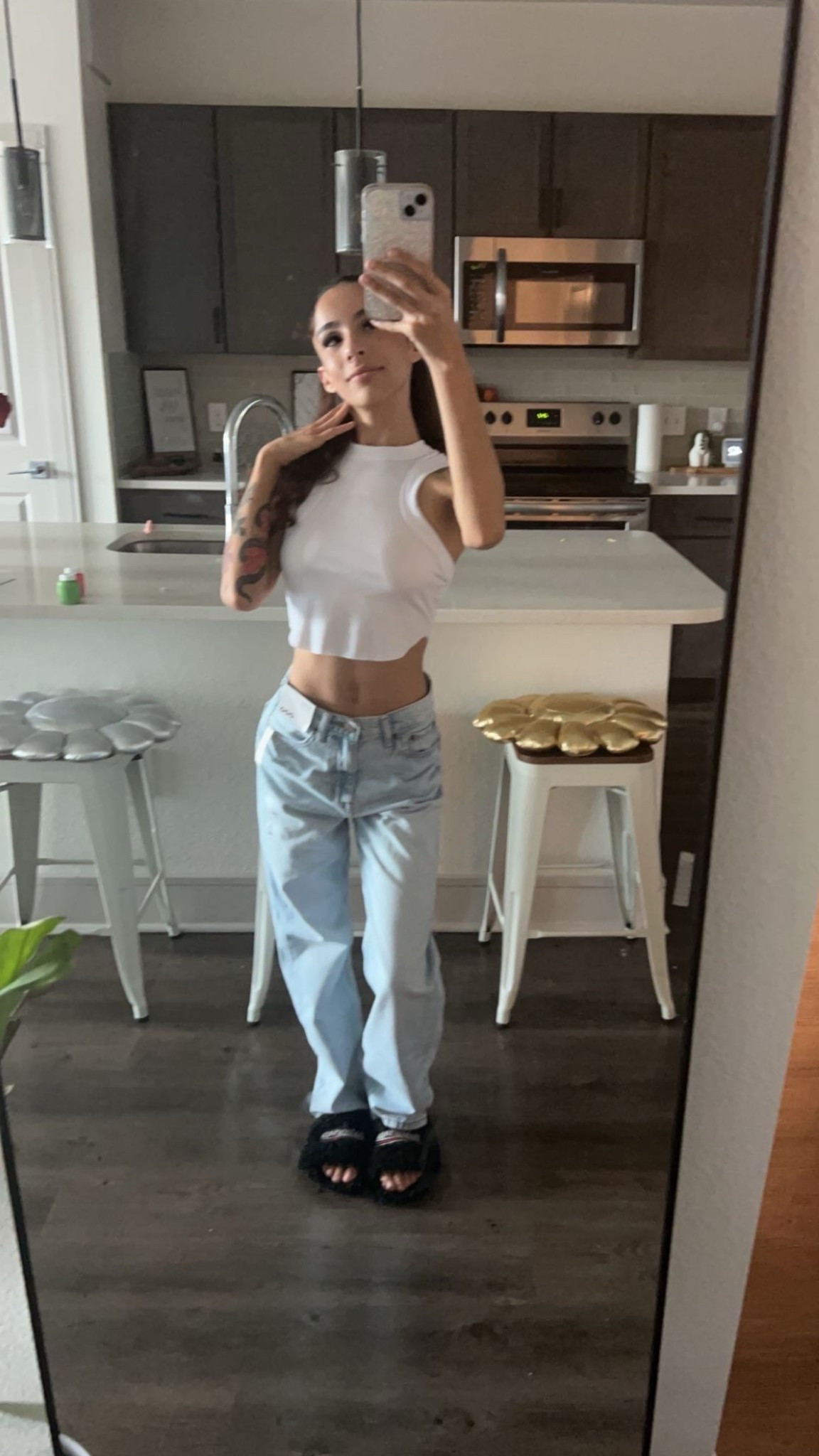 My favorite jeans size 000

#LTKPetite