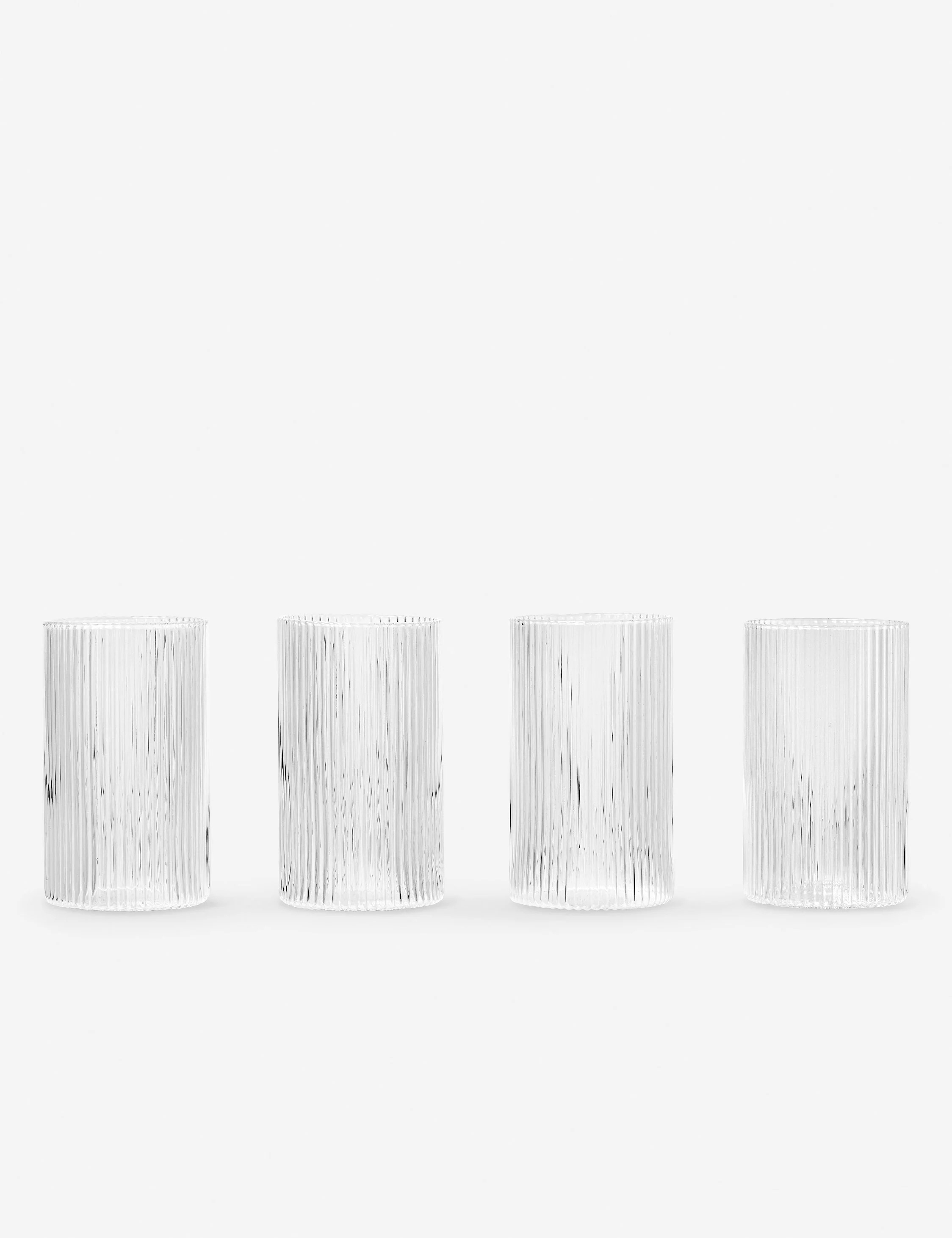 Ripple Glassware by Ferm Living | Lulu and Georgia 