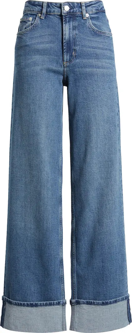 Rails Getty Cuffed High Waist Wide Leg Jeans | Nordstrom | Nordstrom