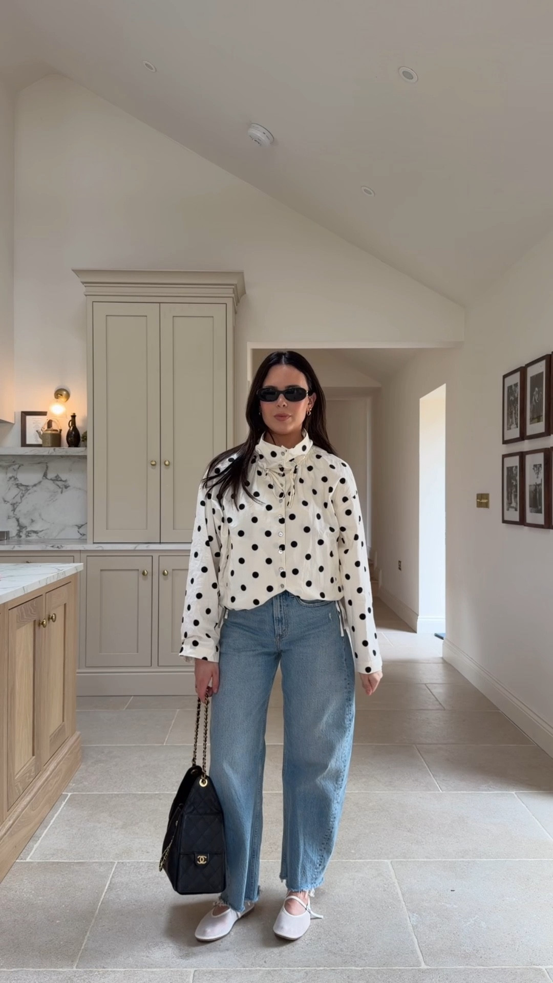 Styling white mesh ballet flats 🤍 

#LTKuk #LTKspring #LTKsummer