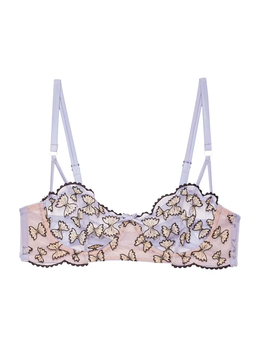 Farfalle Embroidered Balconette Bra | Saks Fifth Avenue